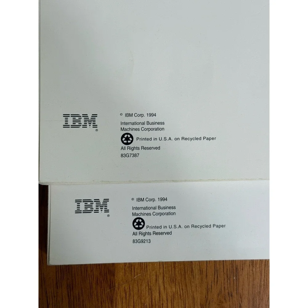 Vintage IBM PC DOS 6.3 Reference Manuals User and Data Compression Guide